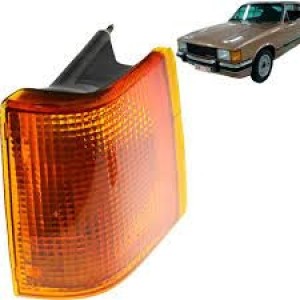 LANTERNA DIANTEIRA OPALA 88/89/90/91/92 AMBAR ESQUERDO