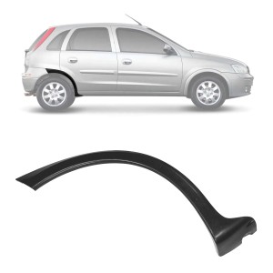 MOLDURA TRASEIRA CORSA HATCH 02/12 DIREITA LISA