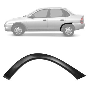 MOLDURA TRASEIRA CORSA SEDAN/WAGON 96/09 ESQUERDA  LISA