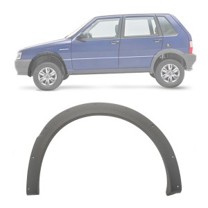 MOLDURA UNO WAY 04/11 DIANT.ESQUERDA CINZA