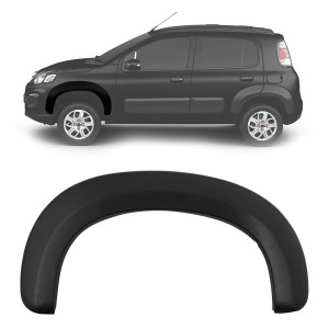 MOLDURA UNO VIVACE WAY 11/12/13/14 DIANT.ESQUERDO PRETO