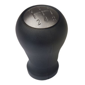 BOLA ALAVANCA DE CAMBIO HB20 1.0 12/ PRETA TAMPA CINZA 5M