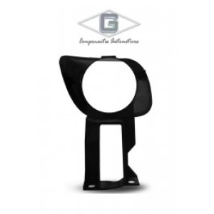 MOLDURA FAROL AUXILIAR PALIO/SIENA,STRADA 01/02/03/04/05  COM FURO ESQUERDO