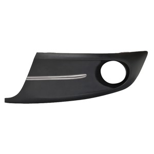 MOLDURA FAROL AUXILIAR FOX 10/11/12/13/14/15 COM FURO E FRISO CROMADO DIREITO