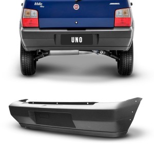 PARACHOQUE TRASEIRO UNO WAY ECONOMY 08/09/10/11/12 CINZA TEXTURA