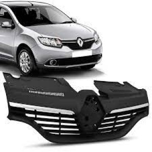 GRADE SANDERO/LOGAN 20/21 COM FRISO SUPERIOR CROMADO