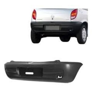 PARACHOQUE TRASEIRO CELTA 00/06 PRETO TEXTURA