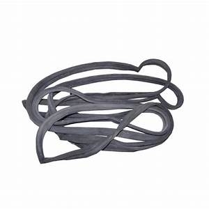 Par de Borrachas da porta Fusca -  37380