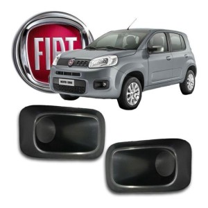 MOLDURA FAROL AUXILIAR UNO ATTRACTIVE 15/16/17/18 SEM FURO DIREITO