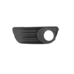 MOLDURA FAROL AUXILIAR PALIO/SIENA 10/11/12/136/14/15 CINZA COM FURO DIREITO