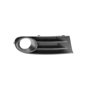 MOLDURA FAROL AUXILIAR GOL G5 09/10/11/12 COM FURO SEM FRISO CROMADO ESQUERDO