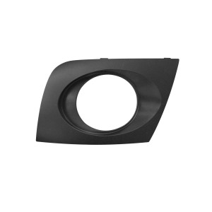 MOLDURA FAROL AUXILIAR AGILE 09/10/11/12/13/14 COM FURO ESQUERDO