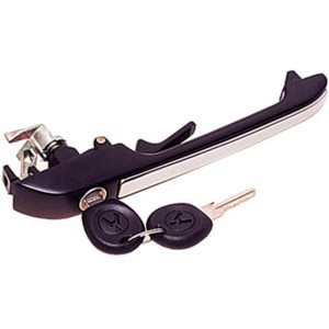 MAÇANETA EXT.PORTA GOL 87/94 C/CHAVE F. INOX LE - 20485