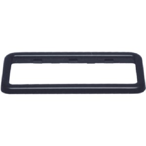 MOLDURA MAÇANETA INT. PORTA D20 PRETA - 40435