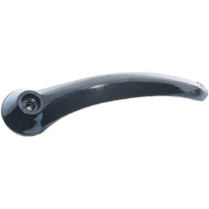 MAÇANETA INT. PORTA MEIO KOMBI PRETA PLASTICO - 20141