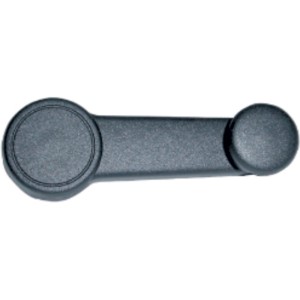 MANIVELA VIDRO KA/FIESTA - ZAMAK PRETA - 30374