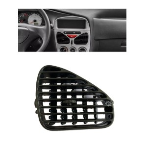 GRADE DIFUSOR AR PALIO/SIENA 01/02/03/04/05/06/07/08/09/10/11 CENTRAL PRETO ESQUERDO