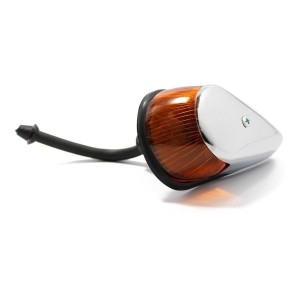 LANTERNA DIANTEIRA FUSCA 71/93 AMBAR PLASTICA