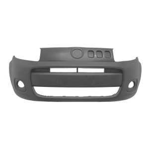 PARACHOQUE DIANTEIRO UNO VIVACE 10/11/12/13/14 CINZA TEXTURA COM FURO MILHA