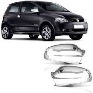 CAPA RETROVISOR VW FOX 03/10 CROMADO LE