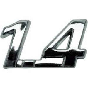 EMBLEMA (1.4) FIAT TODOS 04/11 CROMADO