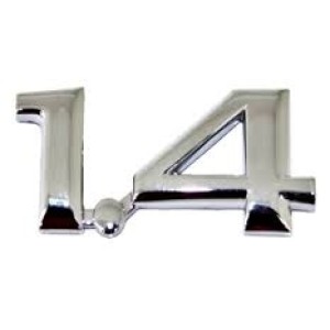 EMBLEMA 1.4 GM 96/ CROMADO