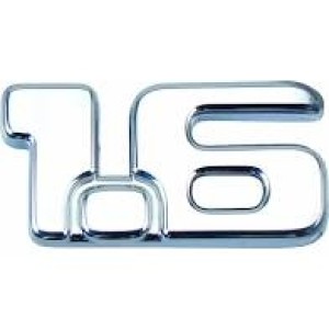 EMBLEMA (1.6) FIAT PALIO/ STRADA 11/16 CROMADO