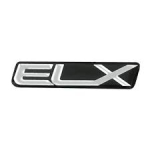 EMBLEMA (ELX) FIAT TODOS CROMADO COM FUNDO PRETO PLAQUETA (RESINADO)