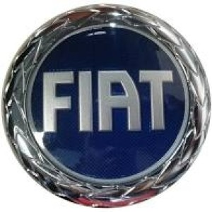 EMBLEMA GRADE PALIO 04/05/06/07/08 AZUL 8,5 CM