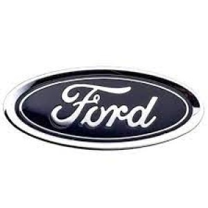 EMBLEMA (FORD) FORD TODOS 97/ LINHA ZETEC AZUL CROMADO PORTA MALAS