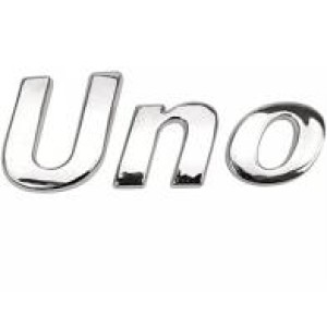 EMBLEMA (UNO) FIAT UNO 04/10 CROMADO