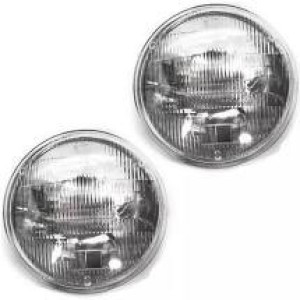 FAROL VW FUSCA 63/72 OLHO DE BOI ( LENTE RAIADA)