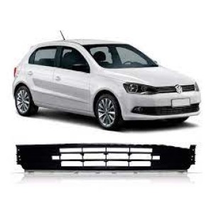 GRADE PARACHOQUE GOL G6 12/13/14/15  PRETA COM FRISO CROMADO