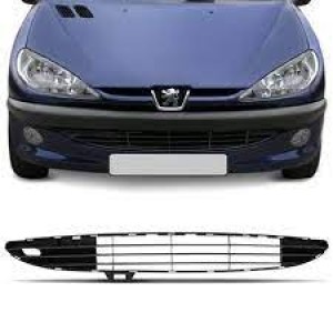 GRADE PARACHOQUE PEUGEOT 206 99/00/01/02/03 PRETA
