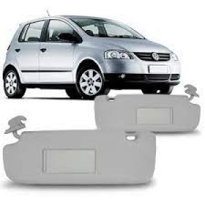 QUEBRA SOL FOX 03 / 12 CINZA C/ ESPELHO LD